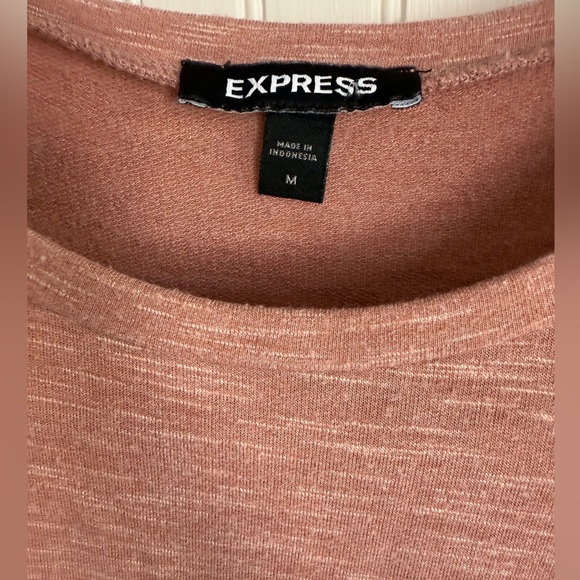 Express Mauve Dress with Twist Front Size M - Picture 4 of 5